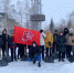 Нурлатские гимназисты очистили от снега территорию мемориального комплекса - Нурлат-⁠информ