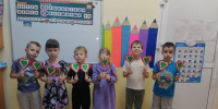 Воспитанники детского сада «Колосок» узнали много нового о флаге любимой республики - Нурлат-⁠информ