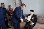 Ветеран Великой Отечественной войны Каим Самигуллин отмечает 100-летний юбилей