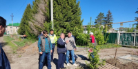 Дамир Ишкинеев проверил ход работ по благоустройству и капремонту в Нурлате - Нурлат-⁠информ