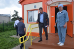 В Нурлате Дамир Ишкинеев осмотрел строящиеся фельдшерско-акушерские пункты