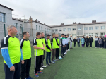 Яркий футбольный матч отцов прошел в нурлатской школе